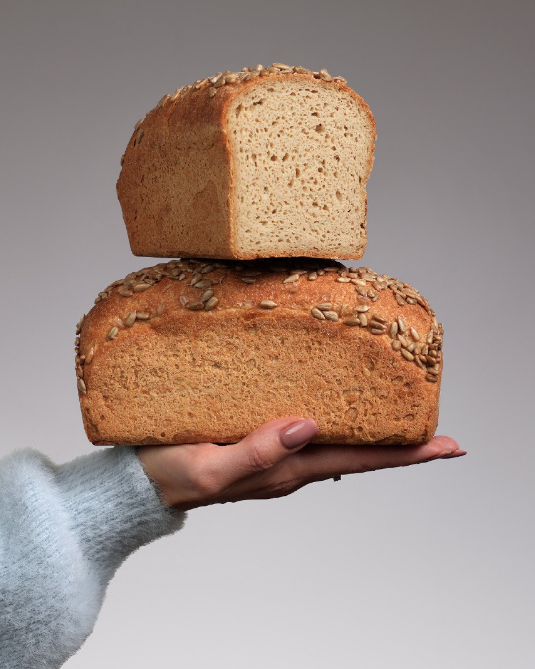 Chleb jasny ze słonecznikiem bezglutenowy (670g)
